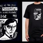 Koszulka z cytatem czarna: PROJEKT