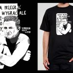 Koszulka z cytatem czarna: PROJEKT