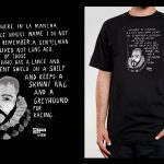 Koszulka z cytatem czarna: Cervantes ENG