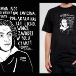 Koszulka z cytatem czarna: PROJEKT