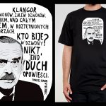 Koszulka z cytatem czarna: PROJEKT