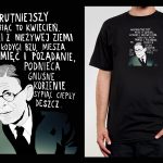 Koszulka z cytatem czarna: PROJEKT