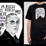 Koszulka z cytatem czarna: PROJEKT