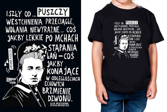 Koszulka dziecięca: Orzeszkowa