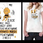 Koszulka biała z cytatem