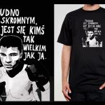 Koszulka z cytatem czarna: PROJEKT