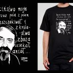 Koszulka z cytatem czarna: PROJEKT