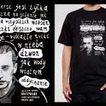 Koszulka z cytatem czarna: PROJEKT