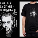 Koszulka z cytatem czarna: PROJEKT