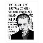 Pocztówka: Baczyński "Porcelanowa Dziewczynka"