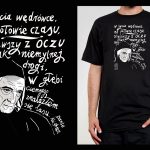 Koszulka z cytatem czarna: PROJEKT