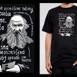 Koszulka z cytatem czarna: PROJEKT