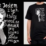 Koszulka z cytatem czarna: PROJEKT