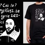 Koszulka z cytatem czarna: PROJEKT