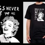 Koszulka z cytatem czarna: PROJEKT