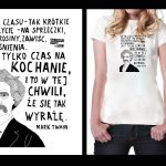 Koszulka biała z cytatem