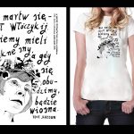 Koszulka biała z cytatem