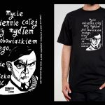 Koszulka z cytatem czarna: PROJEKT