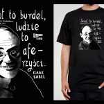 Koszulka z cytatem czarna: PROJEKT