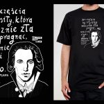 Koszulka z cytatem czarna: PROJEKT