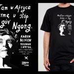 Koszulka z cytatem czarna: PROJEKT