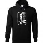 Bluza czarna z kapturem