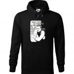 Bluza czarna z kapturem