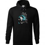 Bluza czarna z kapturem