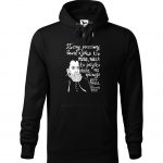 Bluza czarna z kapturem