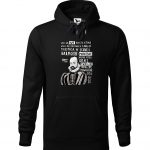 Bluza czarna z kapturem