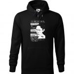 Bluza czarna z kapturem