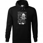 Bluza czarna z kapturem