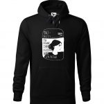 Bluza czarna z kapturem