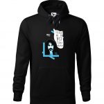 Bluza czarna z kapturem