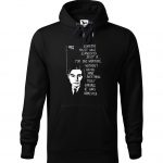 Bluza czarna z kapturem