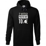 Bluza czarna z kapturem