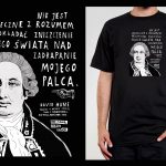 Koszulka z cytatem czarna: PROJEKT