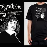 Koszulka z cytatem czarna: PROJEKT