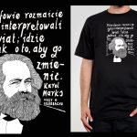 Koszulka z cytatem czarna: PROJEKT