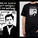 Koszulka z cytatem czarna: PROJEKT