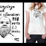 Koszulka biała z cytatem