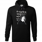 Bluza czarna z kapturem