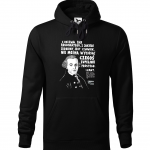 Bluza czarna z kapturem