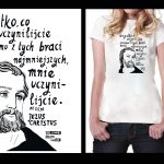 Koszulka biała z cytatem