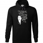 Bluza czarna z kapturem