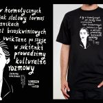 Koszulka z cytatem czarna: PROJEKT