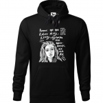 Bluza czarna z kapturem