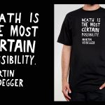 Koszulka z cytatem czarna: PROJEKT