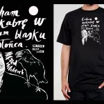 Koszulka z cytatem czarna: PROJEKT