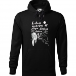 Bluza czarna z kapturem